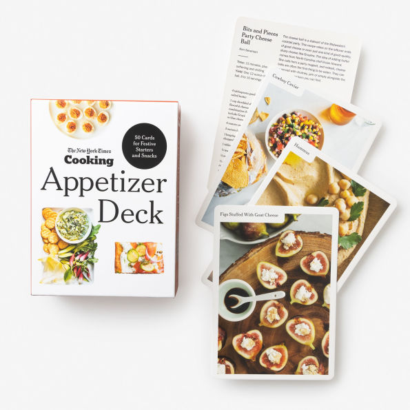The New York Times Cooking Appetizer Deck: 50 Cards for Festive Starters and Snacks