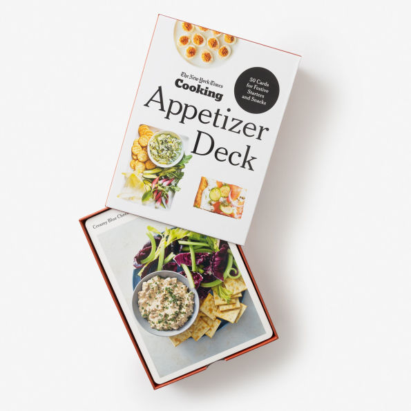 The New York Times Cooking Appetizer Deck: 50 Cards for Festive Starters and Snacks