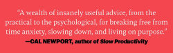 Alternative view 5 of Time Anxiety: The Illusion of Urgency and a Better Way to Live