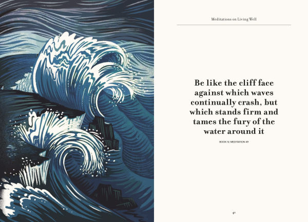 The Illustrated Meditations: Life Lessons from Marcus Aurelius