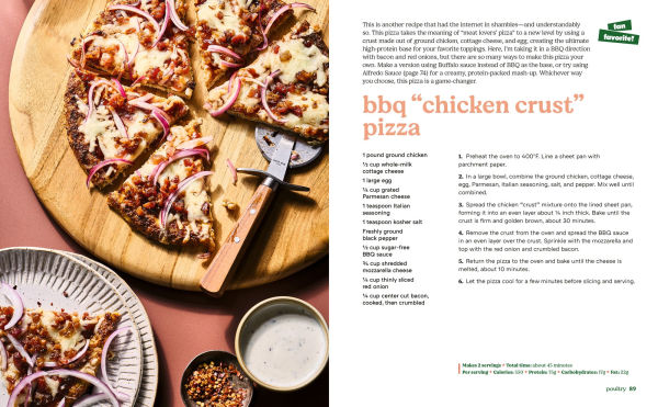 The Powered by Protein Cookbook: A Cookbook: Simple, Delicious, High-Protein Recipes