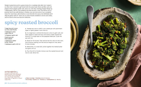 The Powered by Protein Cookbook: A Cookbook: Simple, Delicious, High-Protein Recipes