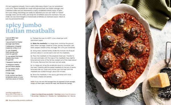 The Powered by Protein Cookbook: A Cookbook: Simple, Delicious, High-Protein Recipes