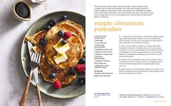 The Powered by Protein Cookbook: A Cookbook: Simple, Delicious, High-Protein Recipes