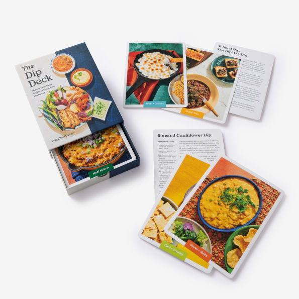 The Dip Deck: Recipe Cards: 50 Savory and Sweet Recipes to Scoop, Dunk, and Spread