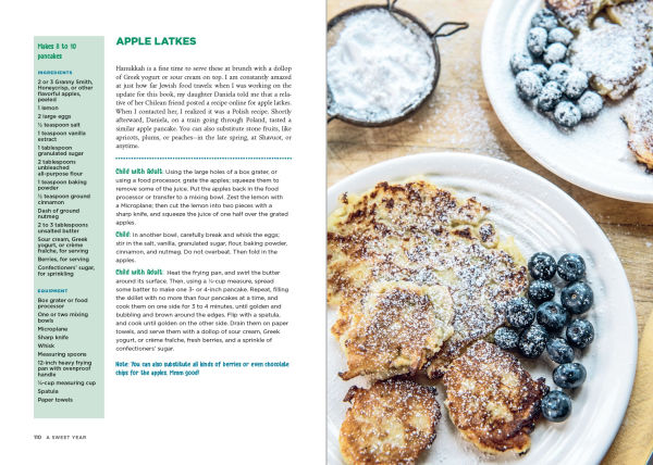 A Sweet Year: Jewish Celebrations and Festive Recipes for Kids and Their Families: A Cookbook