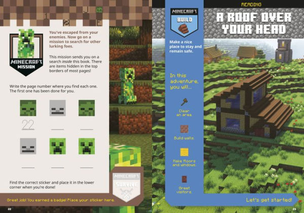 Official Minecraft Workbook: Kindergarten