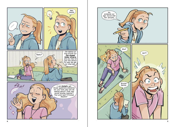 Sweet Valley Twins: The New Girl: (A Graphic Novel) by