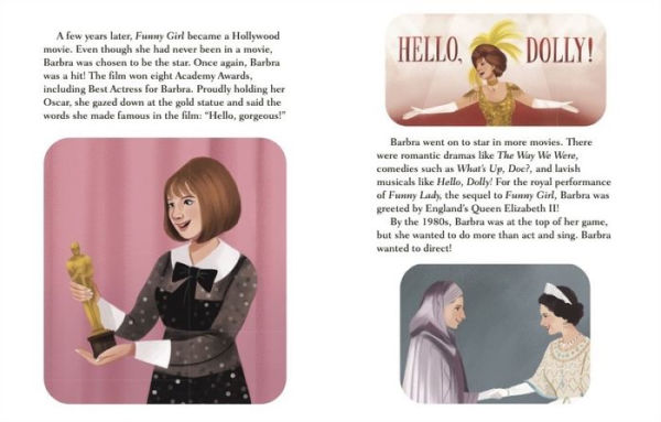 Barbra Streisand: A Little Golden Book Biography