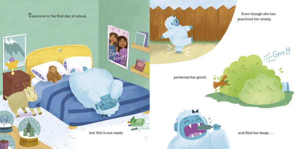 Yeti Is Not Ready for School