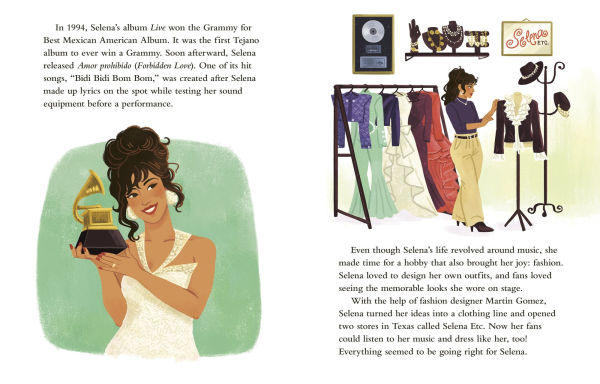 Selena: A Little Golden Book Biography