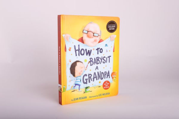 How to Babysit a Grandpa Deluxe Board Book (B&N Exclusive Edition)