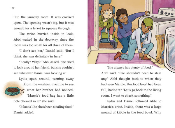 A to Z Animal Mysteries #6: Find That Ferret!