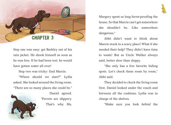 A to Z Animal Mysteries #6: Find That Ferret!