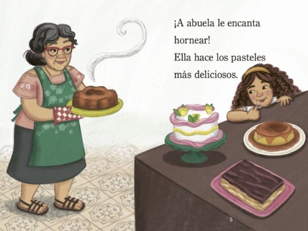 Horneando con mi abuelita (Baking with Mi Abuelita Spanish Edition)