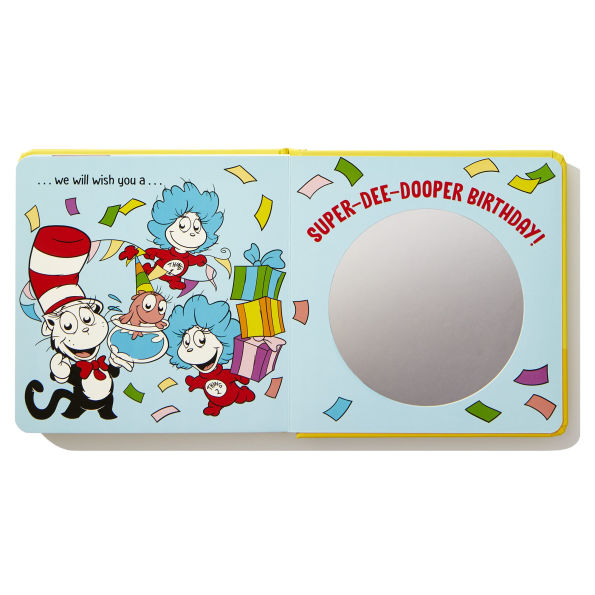 Happy First Birthday! With Dr. Seuss Babies: An Interactive Lift-the-Flap Board Book with a Mirror