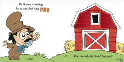 Alternative view 4 of Mr. Brown On the Farm with Dr. Seuss Babies: A Touch and Feel Board Book
