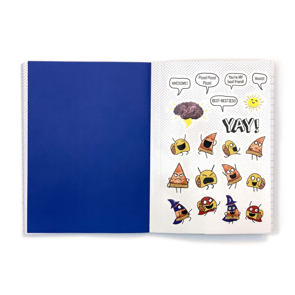 Pizza and Taco: Draw Your Own Comic!: Stickers Inside! [An Activity Book]