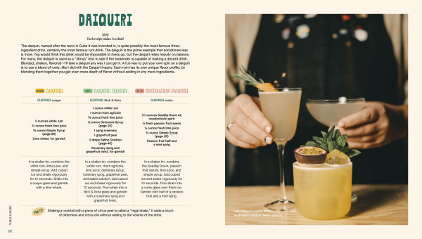 Three Cheers: Cocktails Three Ways: Classics, Riffs, and Zero-Proof Sips