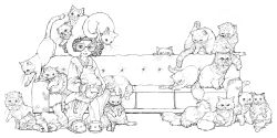 Alternative view 2 of Pop Manga Catitude Coloring Book