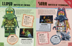 Alternative view 2 of LEGO Ninjago Dragons Rising Character Guide: With LEGO Sora Minifigure