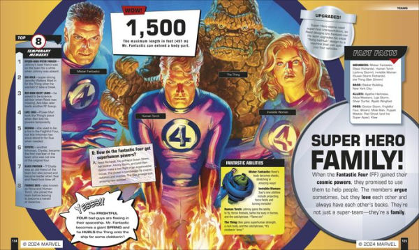 Marvel Incredible Records: Amazing Powers and Astonishing Stats