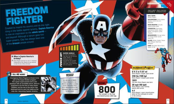 Marvel Incredible Records: Amazing Powers and Astonishing Stats