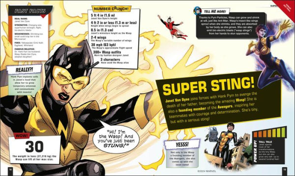 Marvel Incredible Records: Amazing Powers and Astonishing Stats