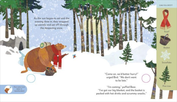 Jonny Lambert's Bear and Bird Winter Wonderland Adventure: A Snowy Search and Find Story