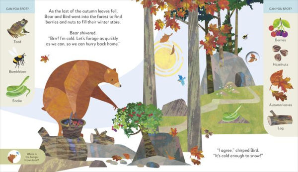 Jonny Lambert's Bear and Bird Winter Wonderland Adventure: A Snowy Search and Find Story