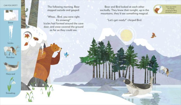 Jonny Lambert's Bear and Bird Winter Wonderland Adventure: A Snowy Search and Find Story