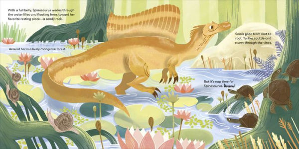 A Dinosaur's Day: Spinosaurus Makes a Splash