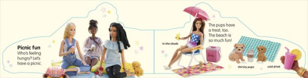 Barbie Dream Car: A Push-Along Board Book Adventure