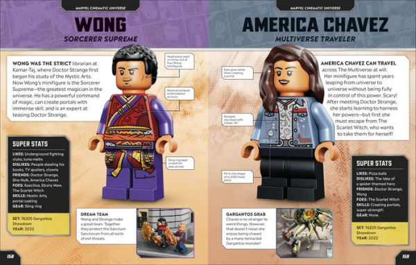 LEGO Marvel Character Encyclopedia: With Exclusive Minifigure