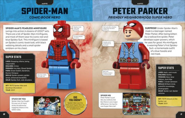 LEGO Marvel Character Encyclopedia: With Exclusive Minifigure