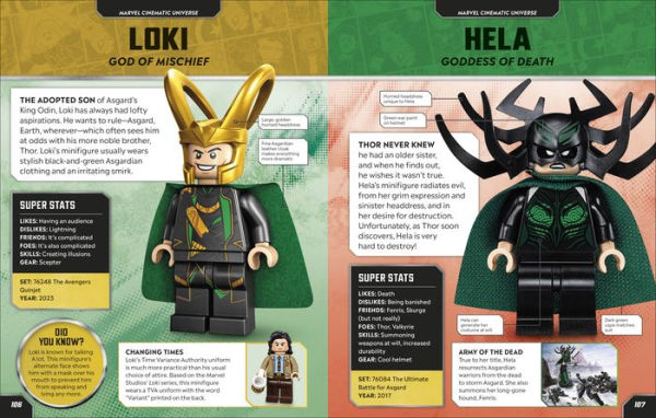 LEGO Marvel Character Encyclopedia: With Exclusive Minifigure