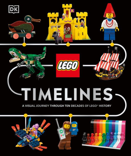 LEGO Timelines: A Visual Journey Through Ten Decades of LEGO History by ...