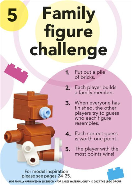 LEGO Fun Family Challenges: 50 Boredom-Busting Ideas to Build and Play