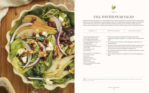 Honey, What Do We Got?: A Week-by-Week Pregnancy Cookbook