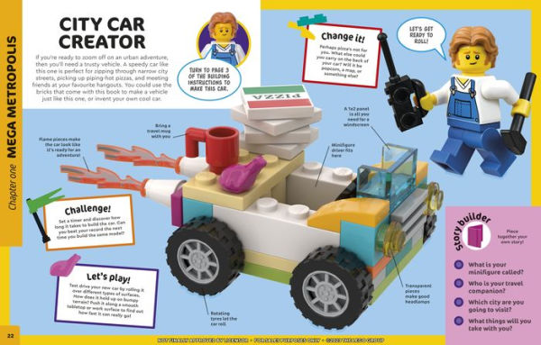 LEGO World Builder: Create a World of Play with 4-in-1 Model and 150+ Build Ideas!