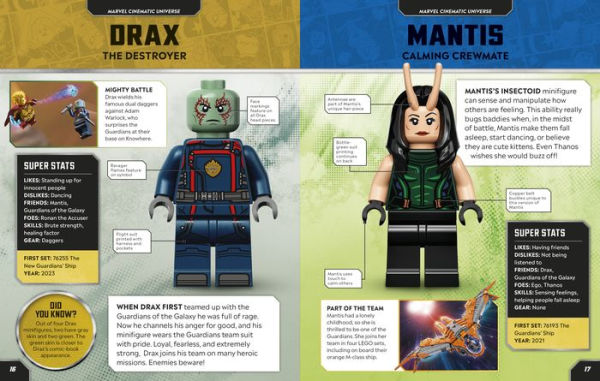 LEGO Marvel Character Encyclopedia (Library Edition): Without Minifigure