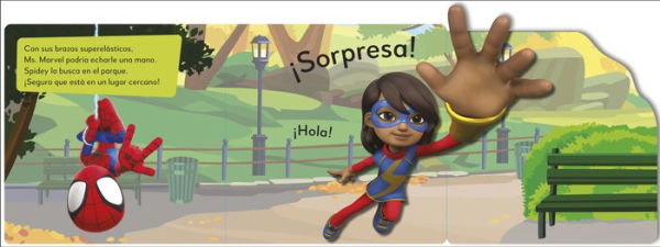 ¡Pop-up sorpresa! Spidey y sus sorprendentes amigos (Pop-Up Peekaboo! Marvel Spidey and his Amazing Friends)