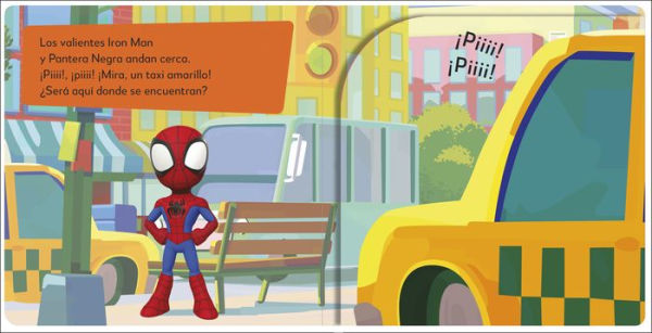 ¡Pop-up sorpresa! Spidey y sus sorprendentes amigos (Pop-Up Peekaboo! Marvel Spidey and his Amazing Friends)