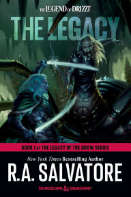 Books in pdf format free download The Legacy: Legacy of the Drow #1 (Legend of Drizzt #7) 9780593873120 in English by R. A. Salvatore 
