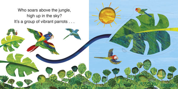 The Very Hungry Caterpillar's Jungle Hide & Seek: A Finger Trail Lift-the-Flap Book