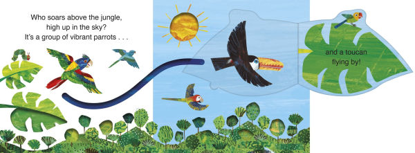 The Very Hungry Caterpillar's Jungle Hide & Seek: A Finger Trail Lift-the-Flap Book