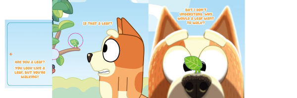 Bluey and Bingo's Book of Bugs: A Push-and-Pull Book