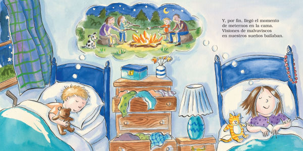 La noche antes de las vacaciones de verano (The Night Before Summer Vacation Spanish Edition)