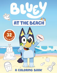 Ebook free download for mobile Bluey: At the Beach: A Coloring Book by Penguin Young Readers MOBI DJVU