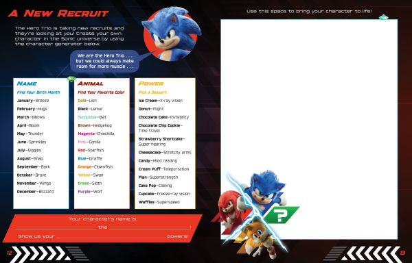 Sonic the Hedgehog 3: A Sticker & Activity Book